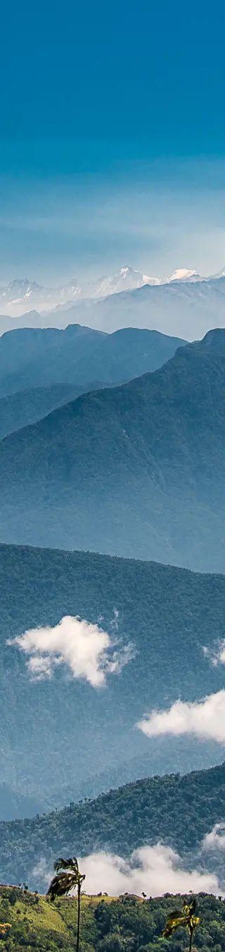Das höchste Kettengebirge der Welt